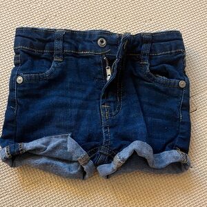 7 For All Mankind Dark Blue Kids Shorts